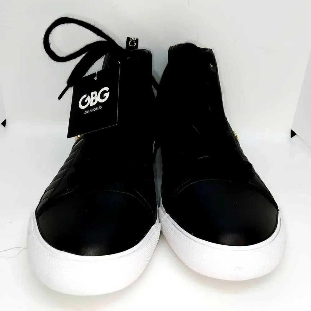 Women's New "GBG Los Angeles by Guess Designer" HiTop Sneakers - sz. 9 1/2